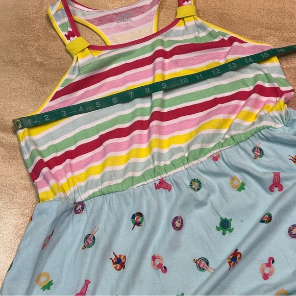 Lands’ End Girls Racer Back Knit Tank Dress Size XL - Picture 6 of 6